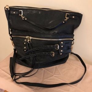Free people black purse.